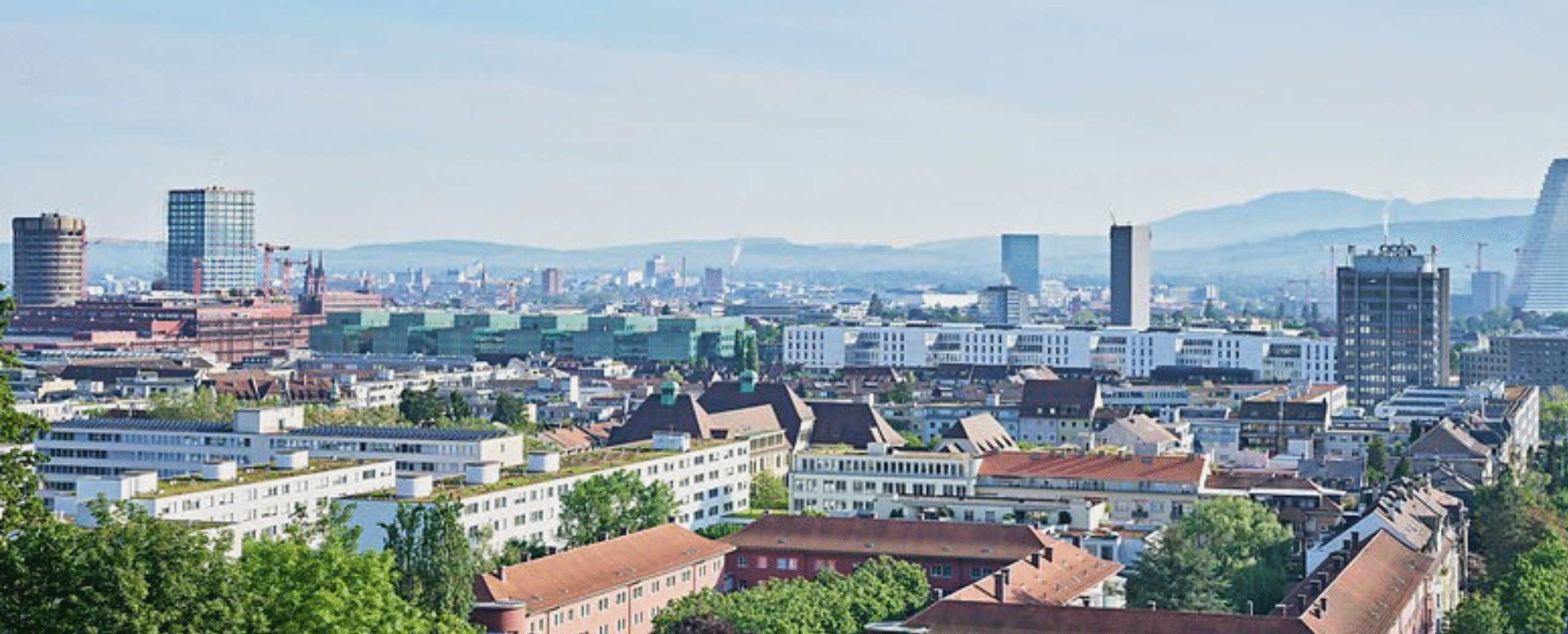 Aerial views Basel Area