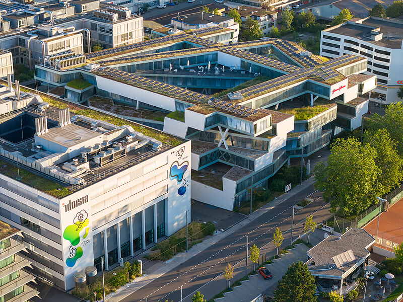 Baselland, Bachgraben Area Aerial view