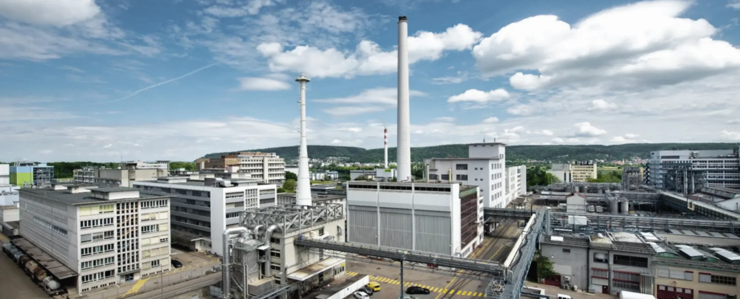 Production plant at Getec Park in Basel-Landschaft